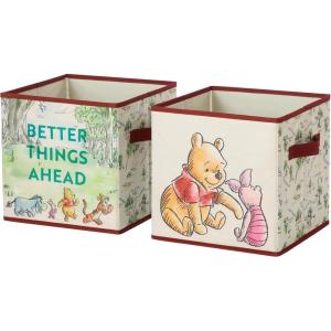 imageIdea Nuova JoJo Siwa Set of 2 Durable Storage Cubes with HandlesWinnie the Pooh