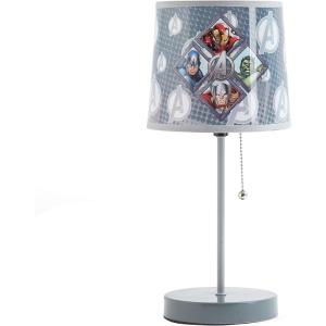 imageIdea Nuova Teenage Mutant Ninja Turtle Mutant Mayhem Stick Table Kids Lamp with Pull Chain Themed Printed Decorative ShadeAvengers