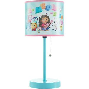 imageIdea Nuova Teenage Mutant Ninja Turtle Mutant Mayhem Stick Table Kids Lamp with Pull Chain Themed Printed Decorative ShadeGabbys Dollhouse