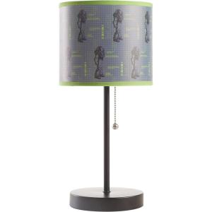 imageIdea Nuova Teenage Mutant Ninja Turtle Mutant Mayhem Stick Table Kids Lamp with Pull Chain Themed Printed Decorative ShadeLightyear