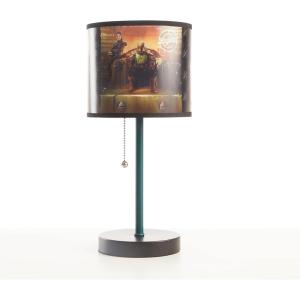 imageIdea Nuova Teenage Mutant Ninja Turtle Mutant Mayhem Stick Table Kids Lamp with Pull Chain Themed Printed Decorative ShadeStar Wars Boba Fett