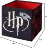 imageHarry Potter 5 Piece Storage Solution Set come with Collapsible Storage Trunk Pop Up Hamper 2 Storage Cubes 1 Sequin Storage Cube