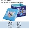 imageHarry Potter Collapsible Storage Cube with removable Lid 10quot Wx10 Hx10 DLilo and Stitch