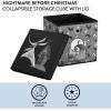 imageHarry Potter Collapsible Storage Cube with removable Lid 10quot Wx10 Hx10 DNightmare Before Christmas