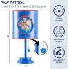 imageIdea Nuova Disney Winnie The Pooh 2 Layer Cut Out Shade Stick Table Lamp with Figural Pull Chain and Themed Printed Decorative ShadePaw Patrol