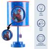 imageIdea Nuova Disney Winnie The Pooh 2 Layer Cut Out Shade Stick Table Lamp with Figural Pull Chain and Themed Printed Decorative ShadeSpiderman