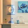 imageIdea Nuova Disney Winnie The Pooh 2 Layer Cut Out Shade Stick Table Lamp with Figural Pull Chain and Themed Printed Decorative ShadeStitch