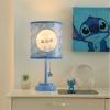 imageIdea Nuova Disney Winnie The Pooh 2 Layer Cut Out Shade Stick Table Lamp with Figural Pull Chain and Themed Printed Decorative ShadeStitch