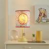 imageIdea Nuova Disney Winnie The Pooh 2 Layer Cut Out Shade Stick Table Lamp with Figural Pull Chain and Themed Printed Decorative ShadeWinnie The Pooh
