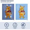 imageIdea Nuova Disney Winnie The Pooh LED Wall Art115quotx1575quot Childrens Hanging Dcor LightUp Artwork for Kids RoomsWinnie The Pooh