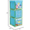 imageIdea Nuova Nickelodeon Paw Patrol 3 Tier Fabric Storage Organizer with 3 Cubes and LidBaby Shark