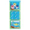 imageIdea Nuova Nickelodeon Paw Patrol 3 Tier Fabric Storage Organizer with 3 Cubes and LidBaby Shark