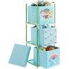 imageIdea Nuova Nickelodeon Paw Patrol 3 Tier Fabric Storage Organizer with 3 Cubes and LidPaw Patrol