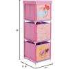imageIdea Nuova Nickelodeon Paw Patrol 3 Tier Fabric Storage Organizer with 3 Cubes and LidPrincess
