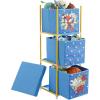 imageIdea Nuova Nickelodeon Paw Patrol 3 Tier Fabric Storage Organizer with 3 Cubes and LidSpidey and his Amazing Friends
