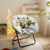 imageIdea Nuova Nickelodeon Teenage Mutant Ninja Turtles Mutant Mayhem 23quot Kids Folding Saucer Chair with Metal Frame Ages 3Ninja Turtles