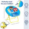 imageIdea Nuova Nickelodeon Teenage Mutant Ninja Turtles Mutant Mayhem 23quot Kids Folding Saucer Chair with Metal Frame Ages 3Sonic