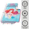 imageSuper Soft Plush Toddler Quilted Nap Mat with Built in Blanket and PillowLittle Mermaid