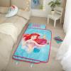 imageSuper Soft Plush Toddler Quilted Nap Mat with Built in Blanket and PillowLittle Mermaid