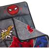 imageSuper Soft Plush Toddler Quilted Nap Mat with Built in Blanket and PillowSpiderman