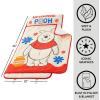 imageSuper Soft Plush Toddler Quilted Nap Mat with Built in Blanket and PillowWinnie the Pooh