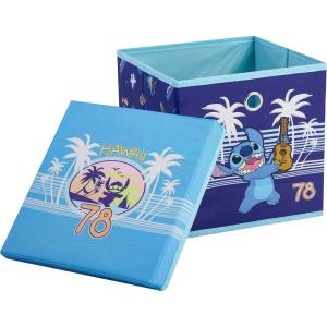 imageHarry Potter Collapsible Storage Cube with removable Lid 10quot Wx10 Hx10 DLilo and Stitch