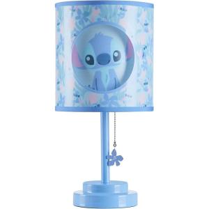 imageIdea Nuova Disney Winnie The Pooh 2 Layer Cut Out Shade Stick Table Lamp with Figural Pull Chain and Themed Printed Decorative ShadeStitch