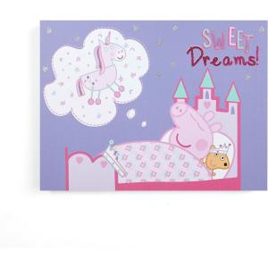 imageIdea Nuova Disney Winnie The Pooh LED Wall Art115quotx1575quot Childrens Hanging Dcor LightUp Artwork for Kids RoomsPeppa Pig Sweet Dreams