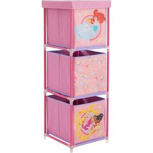 imageIdea Nuova Nickelodeon Paw Patrol 3 Tier Fabric Storage Organizer with 3 Cubes and LidPrincess