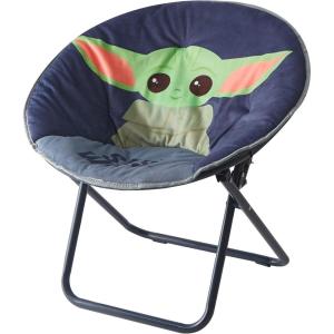imageIdea Nuova Nickelodeon Teenage Mutant Ninja Turtles Mutant Mayhem 23quot Kids Folding Saucer Chair with Metal Frame Ages 3Star Wars Grogu