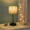 imageIdea Nuova Paw Patrol Chase Rubble and Marshall Stick Table Kids Lamp with Pull Chain Themed Printed Decorative ShadeLightyear