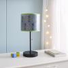 imageIdea Nuova Paw Patrol Chase Rubble and Marshall Stick Table Kids Lamp with Pull Chain Themed Printed Decorative ShadeLightyear