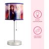 imageIdea Nuova Paw Patrol Chase Rubble and Marshall Stick Table Kids Lamp with Pull Chain Themed Printed Decorative ShadeMulticolor