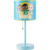 imageIdea Nuova Paw Patrol Chase Rubble and Marshall Stick Table Kids Lamp with Pull Chain Themed Printed Decorative ShadeCocomelon