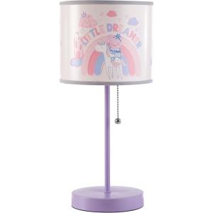 imageIdea Nuova Paw Patrol Chase Rubble and Marshall Stick Table Kids Lamp with Pull Chain Themed Printed Decorative ShadePeppa Pig