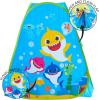 imageBaby Shark Collapsible PopUp Play Tent for Kids28quotx28quotx30quot IndoorOutdoor FunBaby Shark