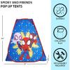 imageBaby Shark Collapsible PopUp Play Tent for Kids28quotx28quotx30quot IndoorOutdoor FunSpidey and His Amazing Friends