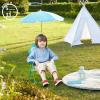 imageIdea Nuova Baby Shark Kids Outdoor Chair with Umbrella  Adjustable Portable Perfect for Beach or PoolBaby Shark