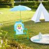 imageIdea Nuova Baby Shark Kids Outdoor Chair with Umbrella  Adjustable Portable Perfect for Beach or PoolBaby Shark