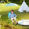imageIdea Nuova Baby Shark Kids Outdoor Chair with Umbrella  Adjustable Portable Perfect for Beach or PoolCocomelon
