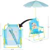 imageIdea Nuova Baby Shark Kids Outdoor Chair with Umbrella  Adjustable Portable Perfect for Beach or PoolCocomelon