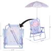 imageIdea Nuova Baby Shark Kids Outdoor Chair with Umbrella  Adjustable Portable Perfect for Beach or PoolPeppa Pig
