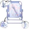 imageIdea Nuova Baby Shark Kids Outdoor Chair with Umbrella  Adjustable Portable Perfect for Beach or PoolPeppa Pig