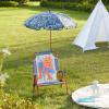 imageIdea Nuova Baby Shark Kids Outdoor Chair with Umbrella  Adjustable Portable Perfect for Beach or PoolSpiderman