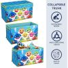 imageIdea Nuova Paw Patrol 4 Piece Storage Solution Set with Pop Up Hamper Collapsible Storage Trunk and 2 Nestable Storage BinsBaby Shark