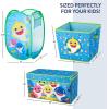 imageIdea Nuova Paw Patrol 4 Piece Storage Solution Set with Pop Up Hamper Collapsible Storage Trunk and 2 Nestable Storage BinsBaby Shark