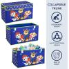 imageIdea Nuova Paw Patrol 4 Piece Storage Solution Set with Pop Up Hamper Collapsible Storage Trunk and 2 Nestable Storage BinsPaw Patrol