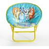 imageIdea Nuova Paw Patrol Chase Rubble and Marshall Toddler 19 Folding Saucer Chair with Metal Frame Ages 3Bluey