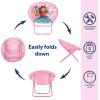 imageIdea Nuova Paw Patrol Chase Rubble and Marshall Toddler 19 Folding Saucer Chair with Metal Frame Ages 3Gabbys Dollhouse