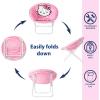 imageIdea Nuova Paw Patrol Chase Rubble and Marshall Toddler 19 Folding Saucer Chair with Metal Frame Ages 3Hello Kitty